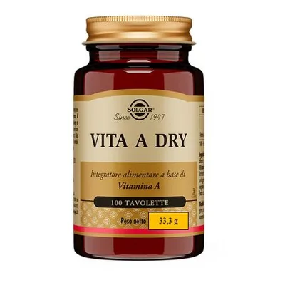 Solgar Vita a Dry 100 Tavolette