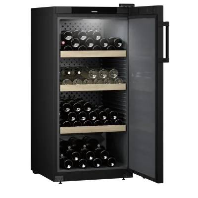 Liebherr Cantina vino a libera installazione WSbl 4201 con porta piena nero e telaio nero da 60 cm - IN PROMOZIONE FINO AL 6/07