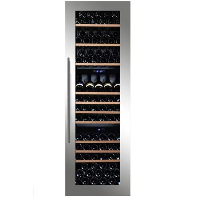Dunavox Cantina vino da incasso JOY-89 DX-89.246TSS finitura inox da 59 cm