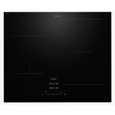 Miele Piano cottura a induzione Filotop/Appoggio KM 8462 FL in vetroceramica nero da 60 cm - RICHIEDERE PREVENTIVO