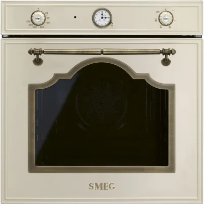 PRONTA CONSEGNA - Smeg Forno ventilato SF67C1PO finitura panna e ottone da 60 cm