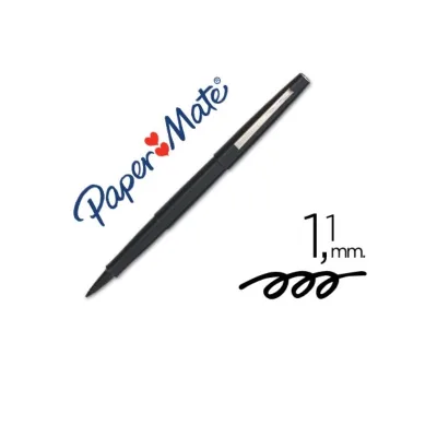 PAPERMATE CF12PENNA PUNTA FIBRA FLAIR NER 1MM S0190973