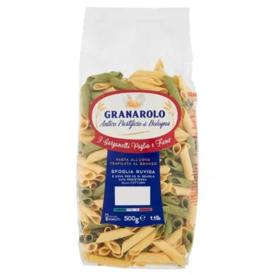 Granarolo I Garganelli Paglia E Fieno Pasta All'uovo 500 G
