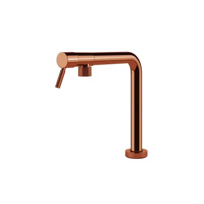 Foster Miscelatore monocomando con canna girevole a scomparsa 8524 008 finitura ottone PVD copper - IN PROMOZIONE FINO AL 30/06