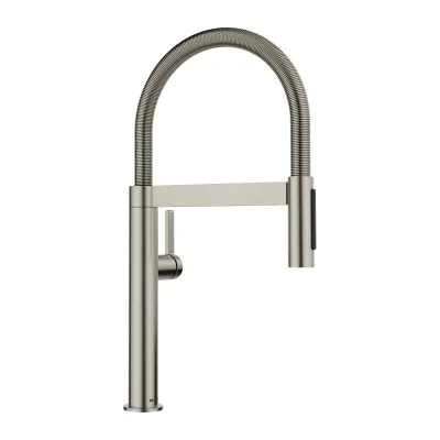 Blanco Miscelatore monocomando con doccetta estraibile CULINA-S II Mini 1527703 finitura platinum