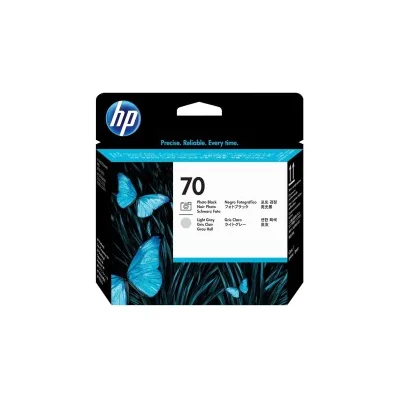 TESTINA ORIGINALE HP DESIGNJET Z2100 HP 70 C9407A GRIGIO CHIARO NERO FOTO