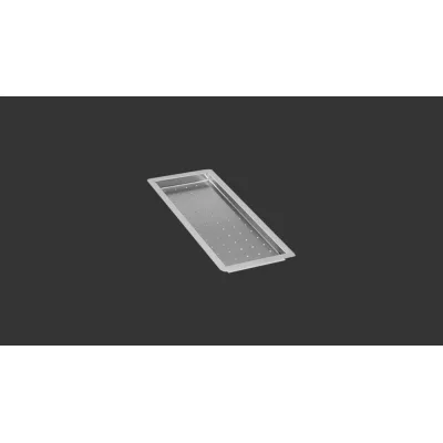 Fulgor Vassoio forato T 4319 X in acciaio inox