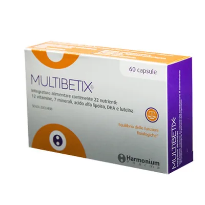 Multibetix Integratore Benessere Organismo 60 Capsule