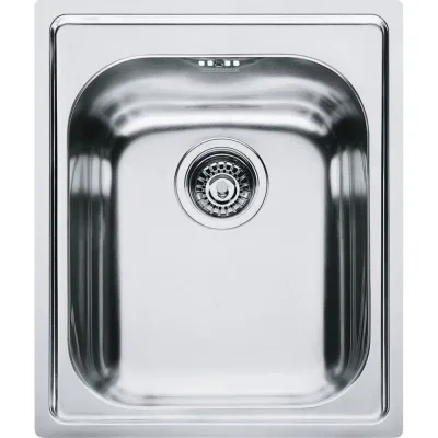PRONTA CONSEGNA - Franke: Lavello una vasca Armonia Incasso AMX 610 101.0021.601 finitura inox satinato da 42x50 cm