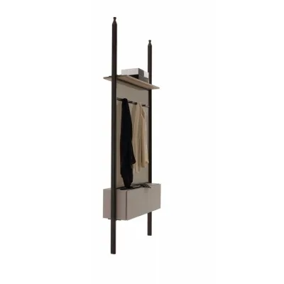 X.ABITAre Divisorio Diva art. K103 con struttura in alluminio