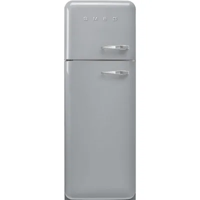 Smeg Frigorifero doppia porta con cerniere a sinistra a libera installazione FAB30LSV6 finitura silver da 60 cm