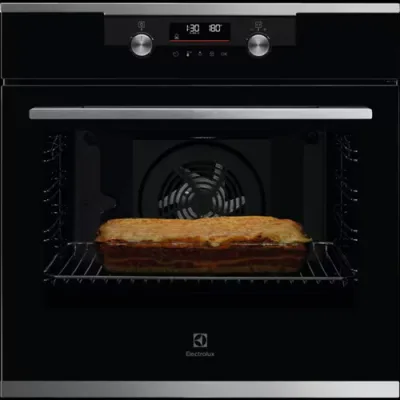 Electrolux Forno multifunzione pirolitico SurroundCook KOFDP76X finitura acciaio inox da 60 cm