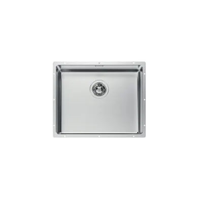 Foster Lavello una vasca 2155 840 finitura acciaio inox da 54x44 cm