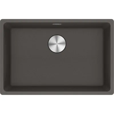 Franke: Lavello una vasca Vasche Sottotop Maris MRG 110-62 125.0714.196 finitura grigio ardesia da 65.3x43.3 cm