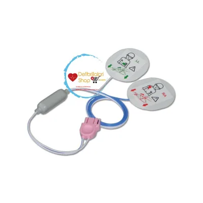 Elettrodi Pediatrici COMPATIBILI per LIFEPAK CR PLUS, 1000, 500, e CRexpress