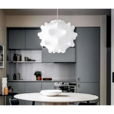 Flos Lampada a sospensione a luce diffusa Taraxacum 1 finitura bianco