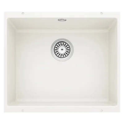 PRONTA CONSEGNA - Blanco | Lavello a una vasca ROTAN 500-U 1523076 finitura bianco da 53 cm - Sottotop