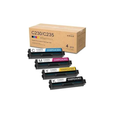 TONER COMPATIBILE XEROX 006R04394 006R04386 GIALLO C230 C235 2.5k