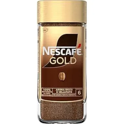 NESCAFÉ Gold Caffè Solubile 100g Aroma Ricco, Qualità Premium in Ogni Tazza