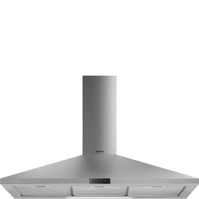 Smeg Cappa a parete KDE900EX finitura acciaio inox da 90 cm