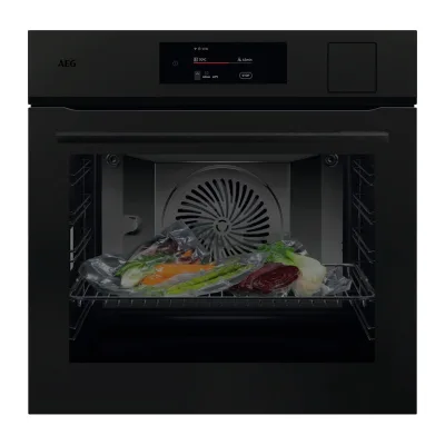 PRONTA CONSEGNA - AEG Forno a vapore MealAssist con SteamPro con cottura sottovuoto da incasso NBP 8S731 AT finitura nero opaco da 60 cm
