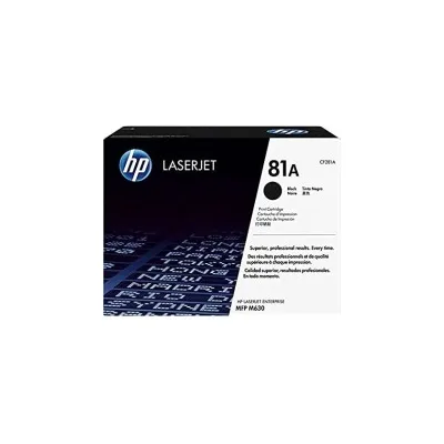 TONER ORIGINALE HP LaserJet Enterprise M630 CF281A 81A NERO SPEDIZIONE GRATUITA