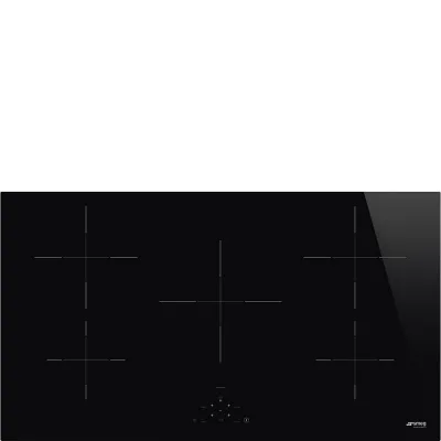 PRONTA CONSEGNA - Smeg Piano cottura a induzione SI2951D in vetroceramica nero da 90 cm