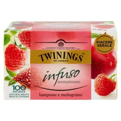Twinings Infuso Aromatizzato Lampone E Melograno 20 filtri