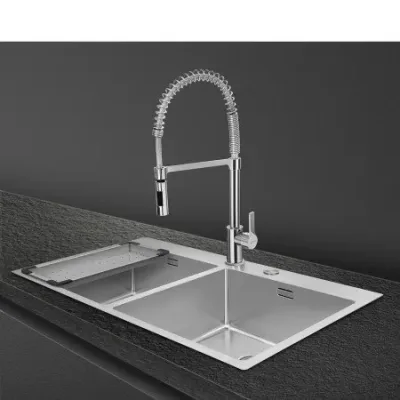 Smeg Cestino e vassoio per lavello Colapasta COL19 per lavello in acciaio inox