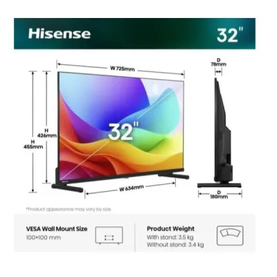 32 A59S QLED FHD SMART VIDAA 32A59S
