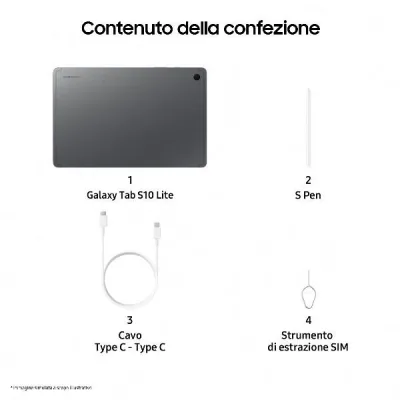 GALAXY TAB S10 LITE WIFI 128GB EE SM-X400NZAREEE