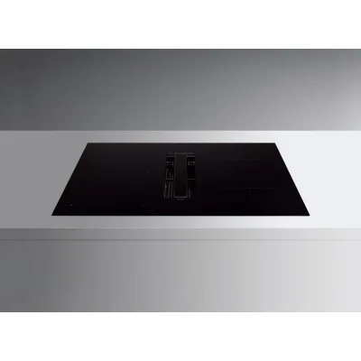 Falmec Piano cottura a induzione con cappa integrata Zero in vetroceramica nero da 76 cm - IN PROMOZIONE CON VOUCHER FINO AL 6/07