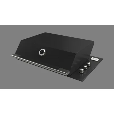 Fulgor Coperchio alto BBQ FOBQ HL 800 MBK finitura nero opaco da 70.5 cm