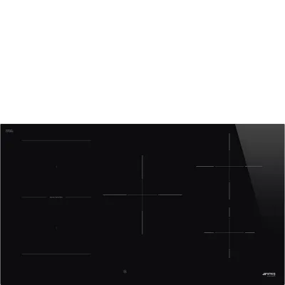 Smeg S Piano cottura a induzione SI1M4954D in vetroceramica nero da 90 cm - IN PROMOZIONE FINO AL 6/07
