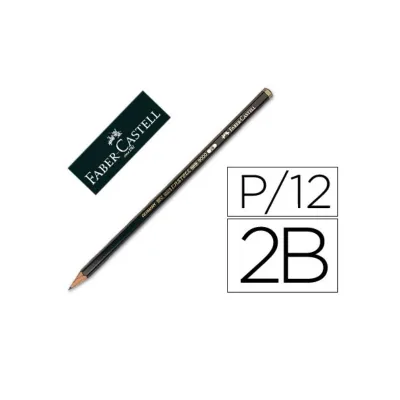 FABER CASTEL CF12 MATITA CASTELL 9000 2B 119002