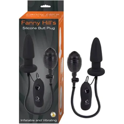Plug anale gonfiabile & vibrante inserto ano vibrazioni stimolante max 70 anal