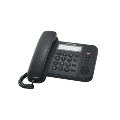 PANASONIC CORDLESS TELEFONO FISSO TS520 NERO KX-TS520EX1B