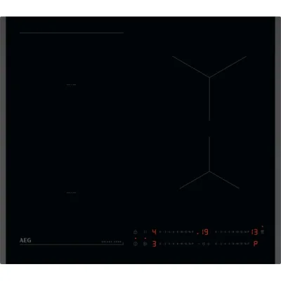 AEG Piano cottura a induzione NIO 64B00 FB in vetroceramica nero da 60 cm