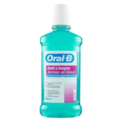 Oral-B Collutorio Denti e Gengive Senza Alcool Menta 500 ml