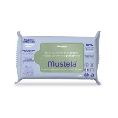 MUSTELA SALVIETTE DETERGENTI 60 PEZZI