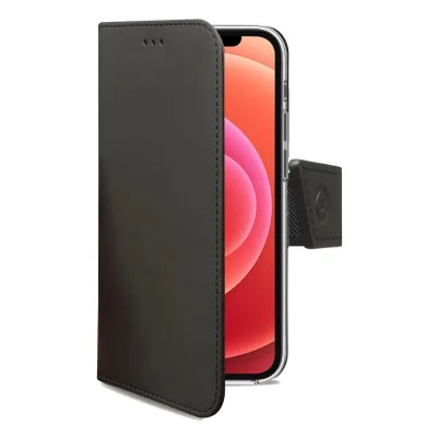 CELLY WALLY CASE IPHONE 12 PRO/12 BLACK WALLY1004