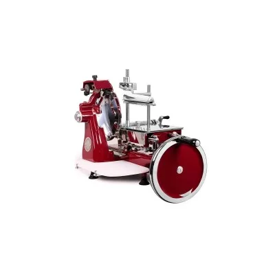 AFFETTATRICE FAC MANUALI A VOLANO MOD 250 VO LINEA STANDARD VOLANO FIORATO MARGHERITA ROSA COLORATA CE PROFESSIONALE