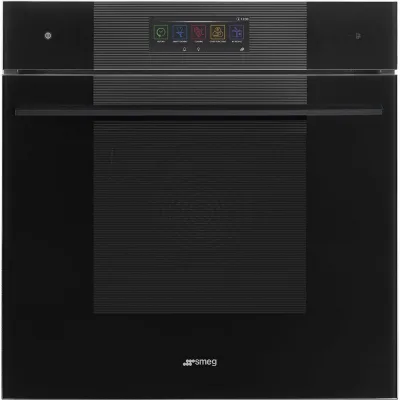 Smeg Forno combinato vapore e microonde Galileo Omnichef SO6106WAPB3 finitura pure black da 60 cm