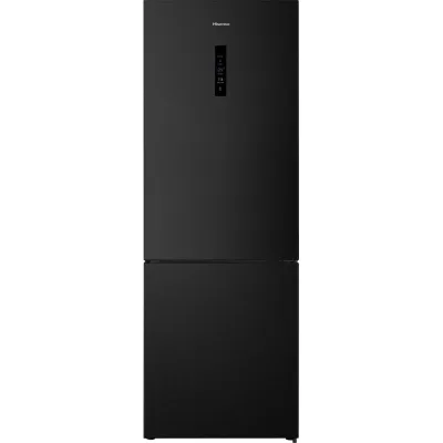 PRONTA CONSEGNA - Hisense: Frigorifero combinato a libera installazione RB645N4BFE finitura nero da 70 cm