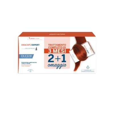 ANACAPS EXPERT CAPELLI E UNGHIE 3X30CPS