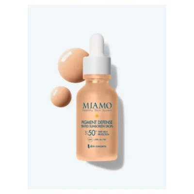 MIAMO SKIN CONCERNS PIGMENT DEFENSE TINTED SUNSCREEN SPF50