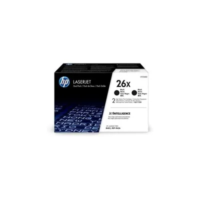 BIPACK TONER ORIGINALE HP LASERJET PRO 402 M426 CF226XD 26XD NERO 9K spedizione gratuita