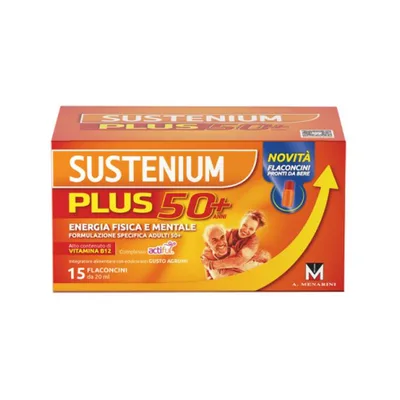 SUSTENIUM PLUS 50+ 15 FLACONCINI