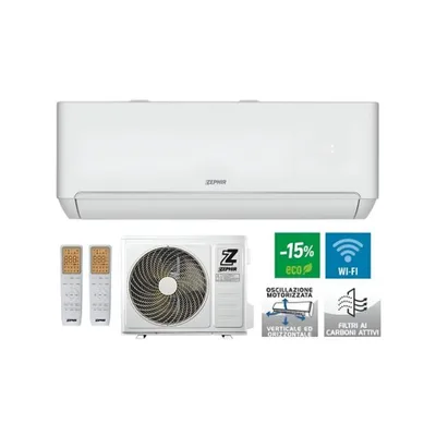 Climatizzatore Condizionatore ZEPHIR Mono split Inverter serie ZTQ 9000 btu Btu WI-FI INTEGRATO MY24 R-32 A++/A+