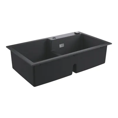 Grohe Lavello due vasche 31649AP0 finitura granite black da 86x50 cm